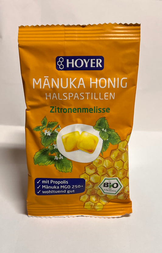 Hoyer Manuka Halspastillen mit Zitronenmelisse