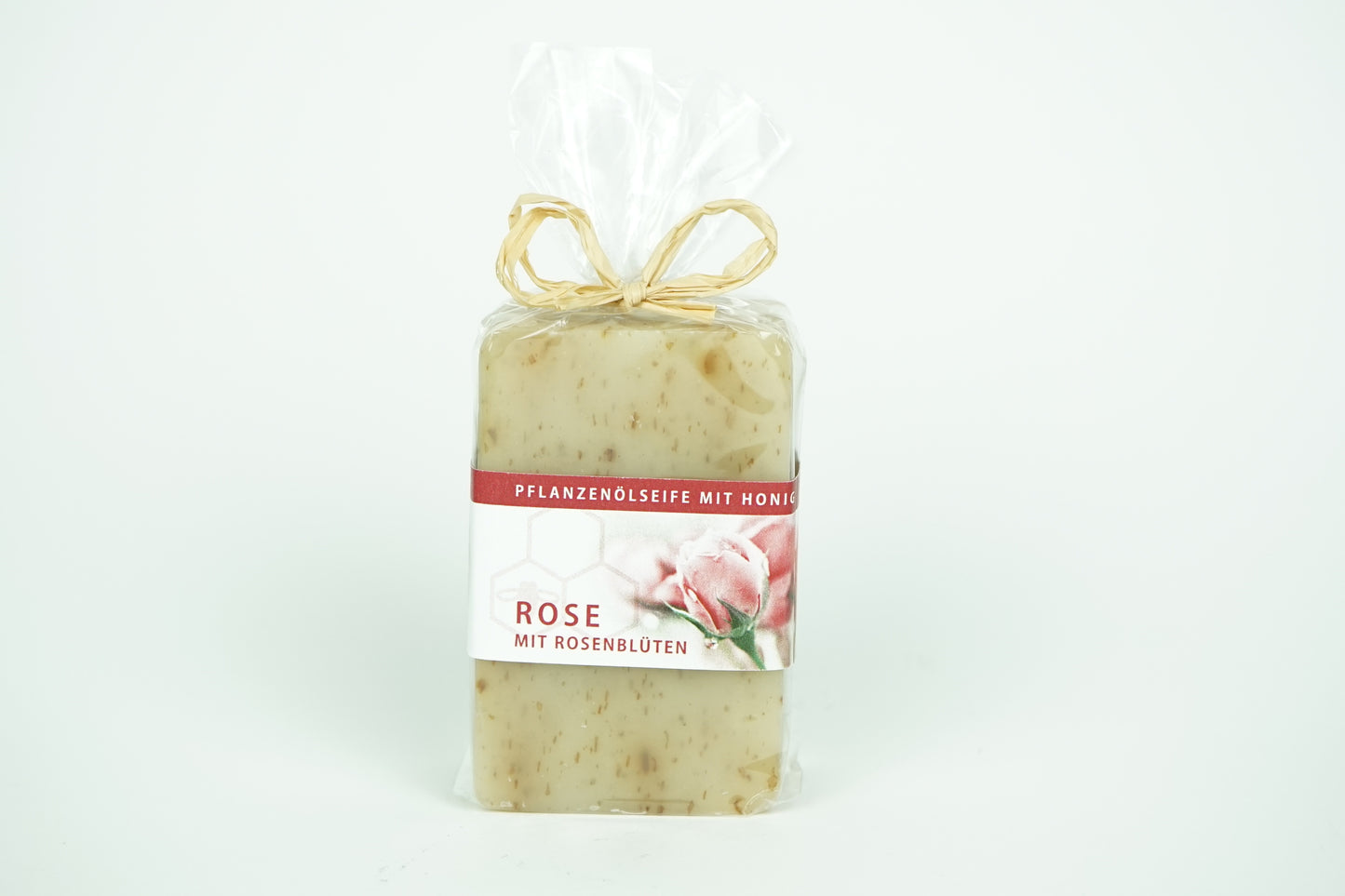 Pflanzenöl Seife Rosenblüten